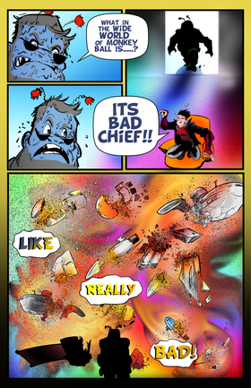 Read Space Monkey Mafia  1 Page 2 in English
