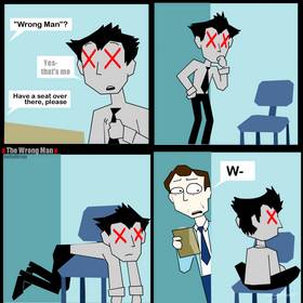 Read The Wrong Man  8 Page 1 in English