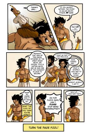 Read Majid (Comic version)  1 Page 3 in English