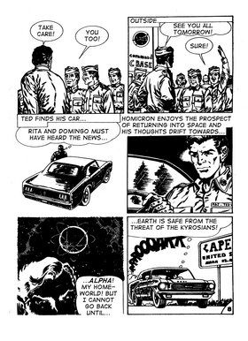 Read Strangers Origins: Homicron  4 Page 9 in English