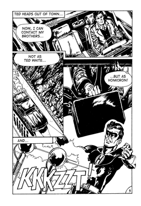 Read Strangers Origins: Homicron  3 Page 10 in English