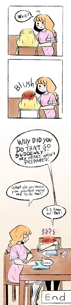 Read A kiss at the library  1 Page 6 in English