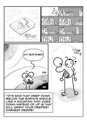 Read Below the mantle  1 Page 3 in English