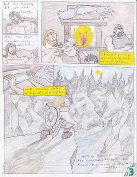Read The Legend of Beowulf(high school english project)  1 Page 4 in English
