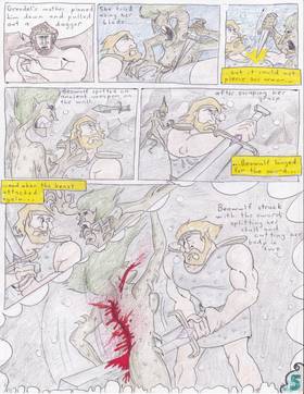 Read The Legend of Beowulf(high school english project)  1 Page 6 in English