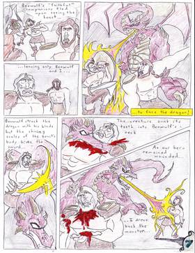 Read The Legend of Beowulf(high school english project)  1 Page 8 in English