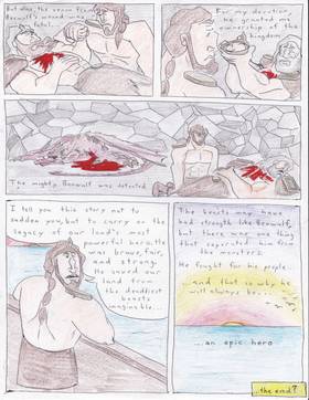 Read The Legend of Beowulf(high school english project)  1 Page 10 in English