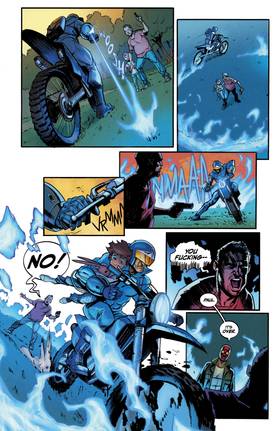 Read The Blue Flame  6 Page 8 in English