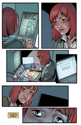 Read The Blue Flame  6 Page 10 in English