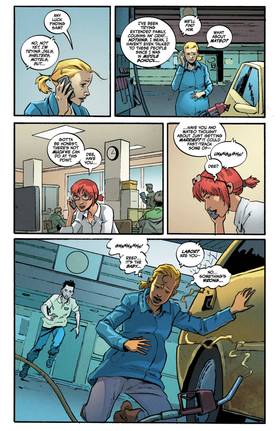 Read The Blue Flame  8 Page 5 in English