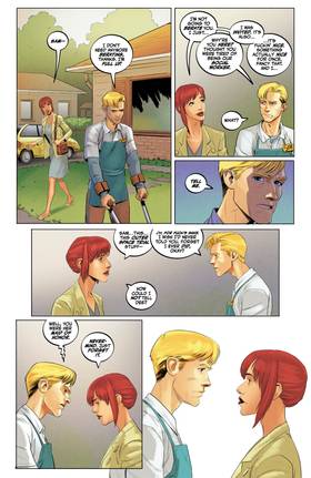 Read The Blue Flame  9 Page 7 in English