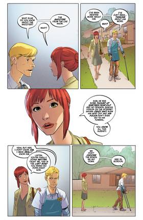 Read The Blue Flame  9 Page 8 in English
