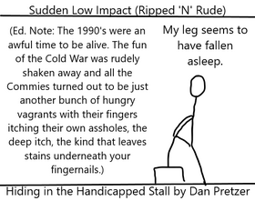 Read Hiding in the Handicapped Stall  1 Page 2 in English