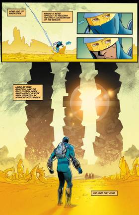 Read The Blue Flame (Omnibus)  1 Page 10 in English