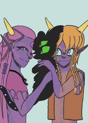 Read Ae'kna: Niri and Yp  1 Page 1 in English