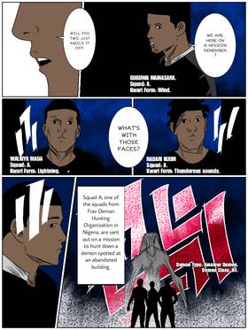 Read Ephemeral Whispers: Demon Hunters   1 Page 4 in English
