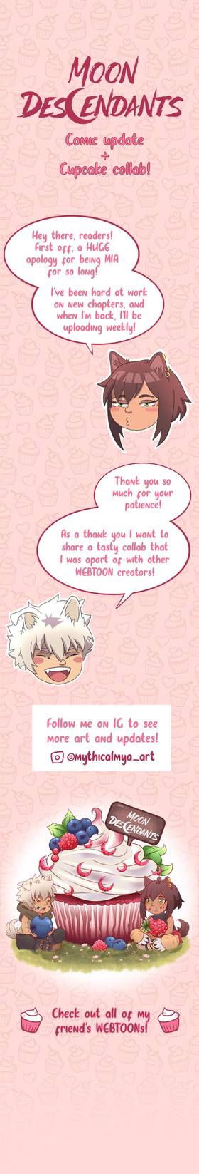 Comic Update + Cupcake Collab!