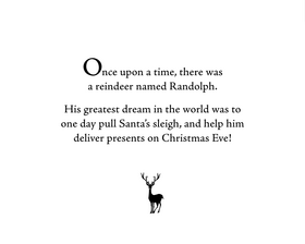 Read Randolph the Reindeer  1 Page 4 in English