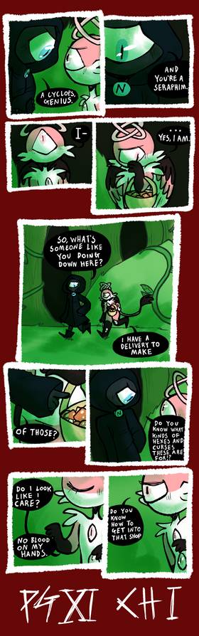 Read The Totally Not Evil Angel  12 Page 1 in English