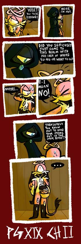 Read The Totally Not Evil Angel  21 Page 1 in English