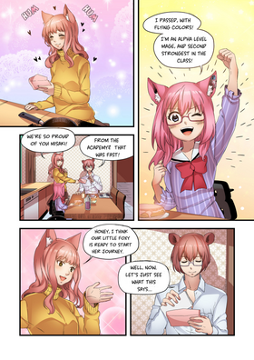 Read Foxy and Wolfy  1 Page 10 in English