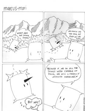 Read Marcus and Mori Comics  18 Page 1 in English