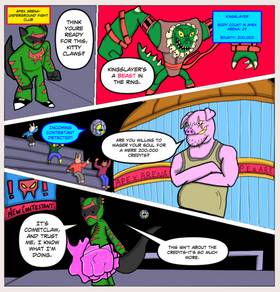 Read The Wild Adventures of Cometclaw   1 Page 3 in English