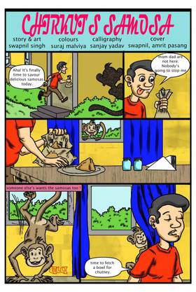 Read chirkut's samosa  1 Page 2 in English