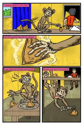 Read chirkut's samosa  1 Page 3 in English