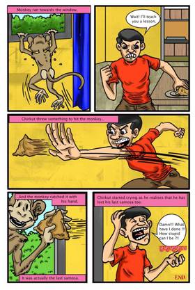Read chirkut's samosa  1 Page 5 in English