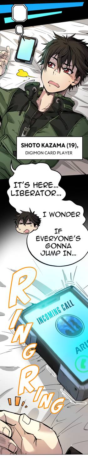 Read DIGIMON LIBERATOR  1 Page 8 in English
