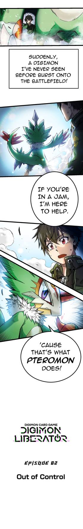 Read DIGIMON LIBERATOR  3 Page 4 in English