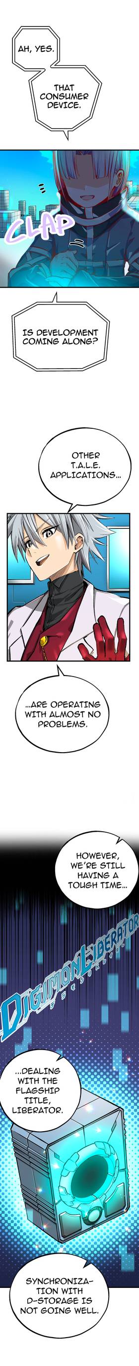 Read DIGIMON LIBERATOR  14 Page 3 in English
