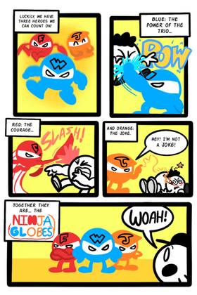 Read Ninja Globes  1 Page 3 in English