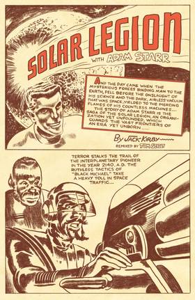 Read JACK KIRBY'S STARR WARRIORS THE ADVENTURES OF ADAM STARR AND THE SOLAR LEGION  1 Page 3 in English