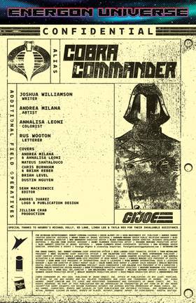 Read Cobra Commander  5 Page 2 in English