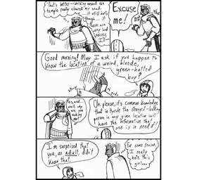 Read Triforce of Power (A Legend of Zelda Fancomic)  8 Page 4 in English