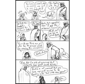 Read Triforce of Power (A Legend of Zelda Fancomic)  8 Page 6 in English