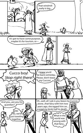 Read Triforce of Power (A Legend of Zelda Fancomic)  10 Page 3 in English