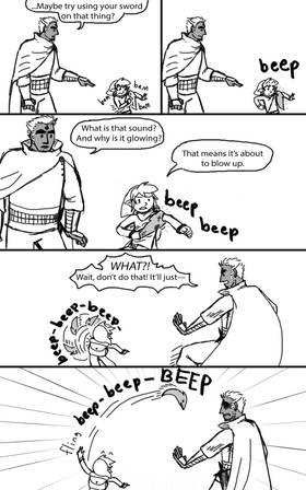 Read Triforce of Power (A Legend of Zelda Fancomic)  12 Page 3 in English