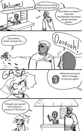 Read Triforce of Power (A Legend of Zelda Fancomic)  13 Page 3 in English