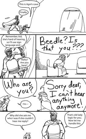Read Triforce of Power (A Legend of Zelda Fancomic)  14 Page 3 in English
