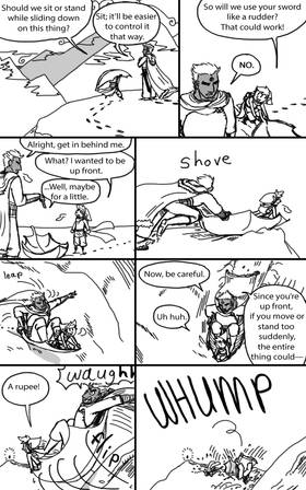 Read Triforce of Power (A Legend of Zelda Fancomic)  15 Page 3 in English