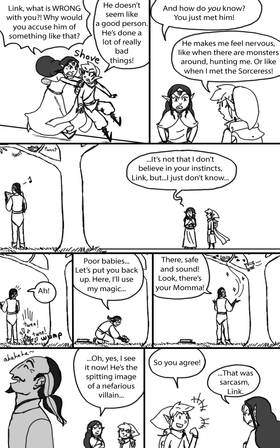 Read Triforce of Power (A Legend of Zelda Fancomic)  18 Page 2 in English