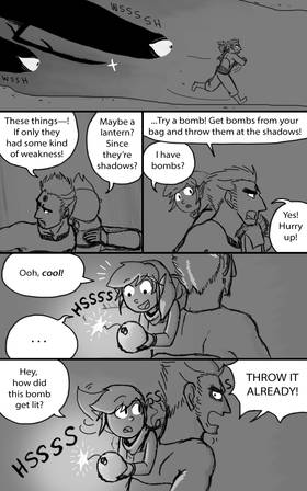 Read Triforce of Power (A Legend of Zelda Fancomic)  32 Page 3 in English