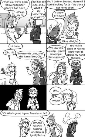 Read Triforce of Power (A Legend of Zelda Fancomic)  38 Page 3 in English