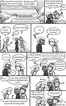Read Triforce of Power (A Legend of Zelda Fancomic)  40 Page 3 in English