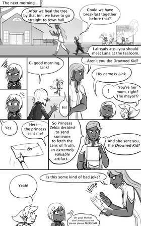Read Triforce of Power (A Legend of Zelda Fancomic)  42 Page 3 in English
