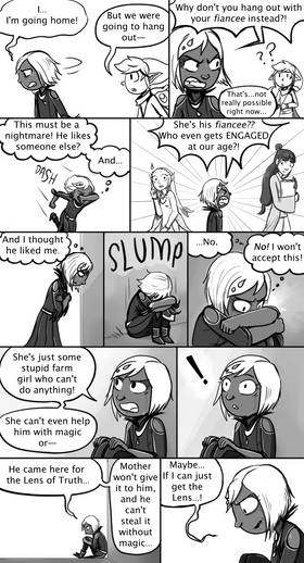 Read Triforce of Power (A Legend of Zelda Fancomic)  43 Page 3 in English