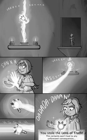 Read Triforce of Power (A Legend of Zelda Fancomic)  43 Page 4 in English